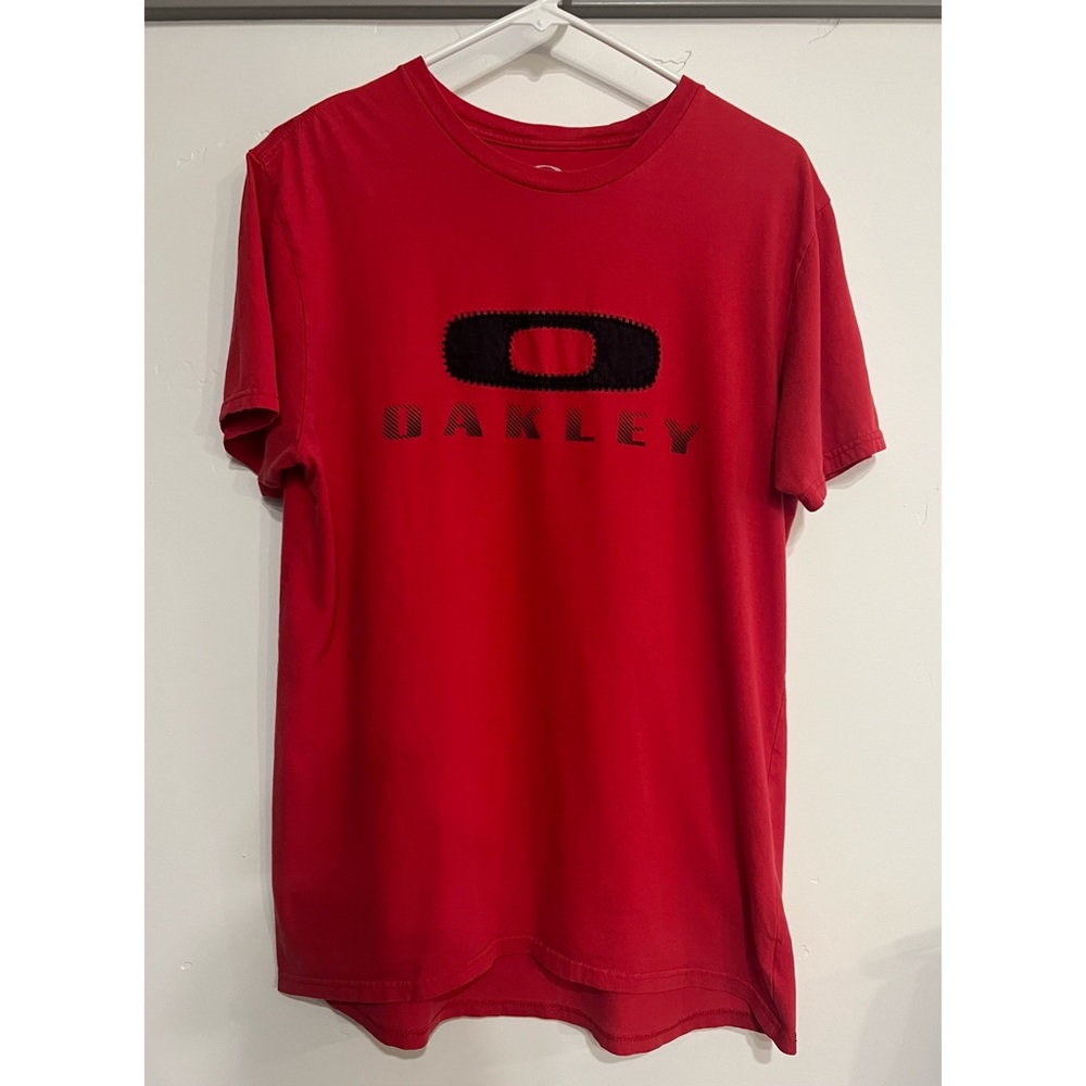 Men’s Red Oakley Shirt